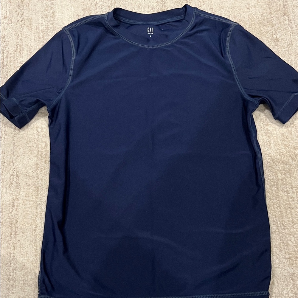 GAP Deep Blue Crew Neck Tee